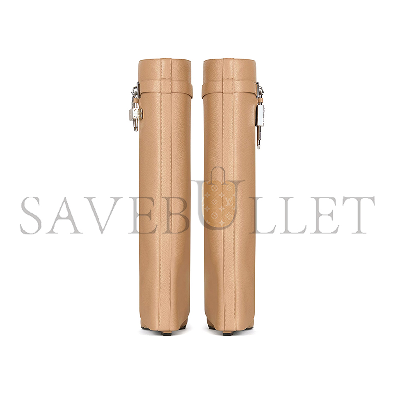 GIVENCHY SHARK LOCK BOOTS IN GRAINED LEATHER BE701KE16L-250